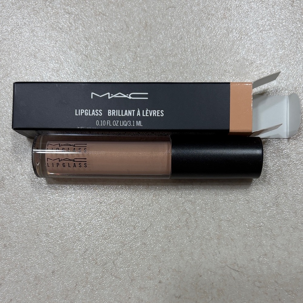MAC Cosmetics Lipglass in Warm Nude
